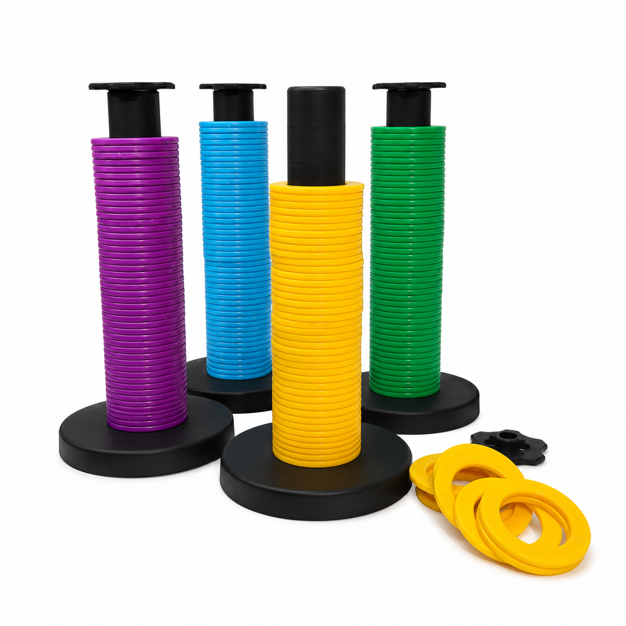 Showroom-Ringe, Ständer mit 50 Ringen. Farbe wählen
