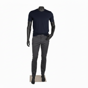 Herrenmannequin, Modell D mit gebogenem Arm und flexibler Kopfhalterung, schwarz. Standard