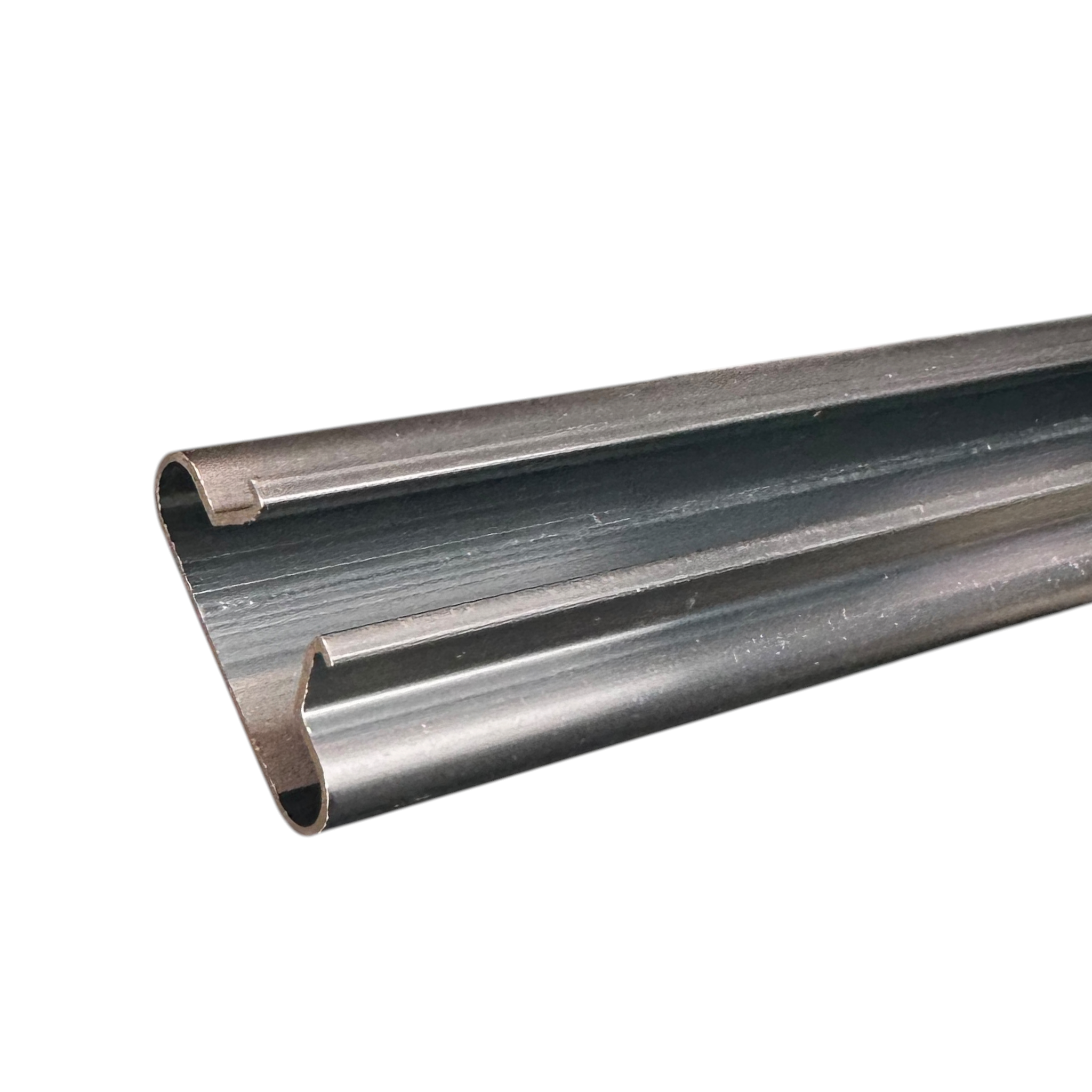 Aluschiene für Lamellenwand, schwarz, 120 cm. Passend für Standardpaneele