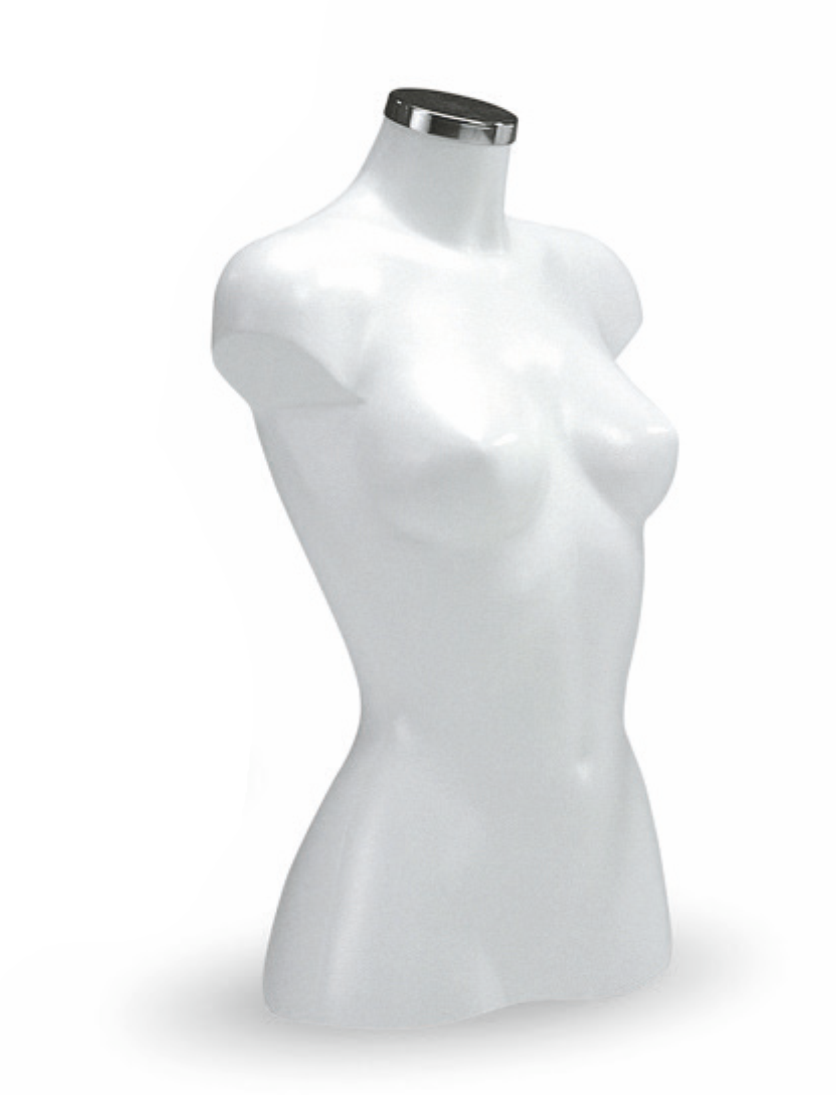 Elite, Damenoberteil, weiß, Brustumfang 88, Taillenumfang 62, Körpergröße 62 cm (Serie 5200) (Energy)