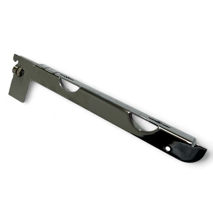 Rahmen – Licht – Regalhalterung rechts, 29 cm. Chrom