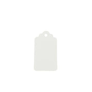 Amerikanische Etiketten. Weiße Manila-Etiketten, 3 x 5 cm. 500 Stück.