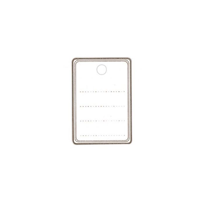 Textilaufkleber 3 x 4,6 cm. 1.000 Stück.