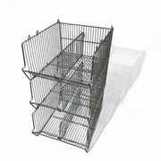 Drahtkorb-Set 2. Stapelkorb