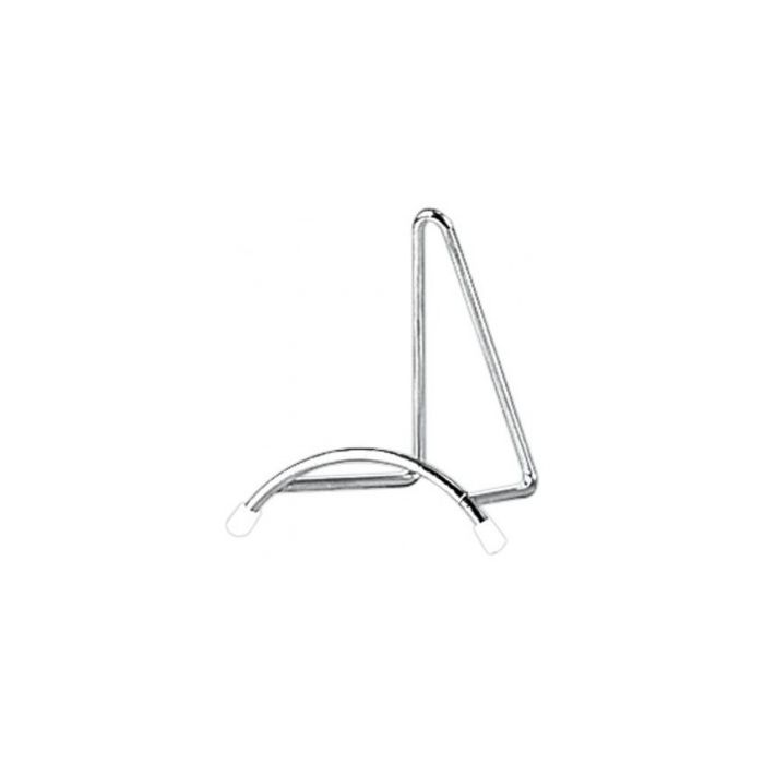 Drahthalterung. 10 x H 8 cm, 10 Stück. Verchromt.