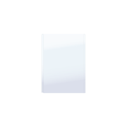 Schildhalter, A6 breit, gerade, Acryl