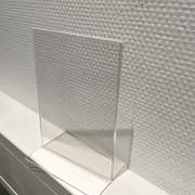 Tischschildhalter, A6 - gerade (unten offen)