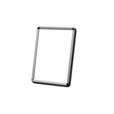 Wandrahmen, A3. Aluminium mit glänzenden Ecken.
