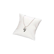 Schmuckkissen. 5er-Set. Weiß. 7,5 x 7,5 cm.