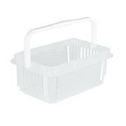 Einkaufswagen. 7 l mit 1 Griff. Transparent. L 30,5 x T 20 x H 12 cm