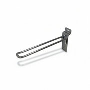Euro-Haken für Lamellenwand, verchromt, 20 cm