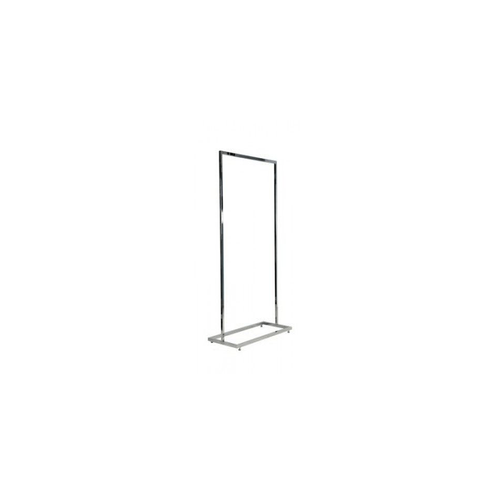 Kleiderständer 60 cm mit Gestell. Verchromt. B-MT