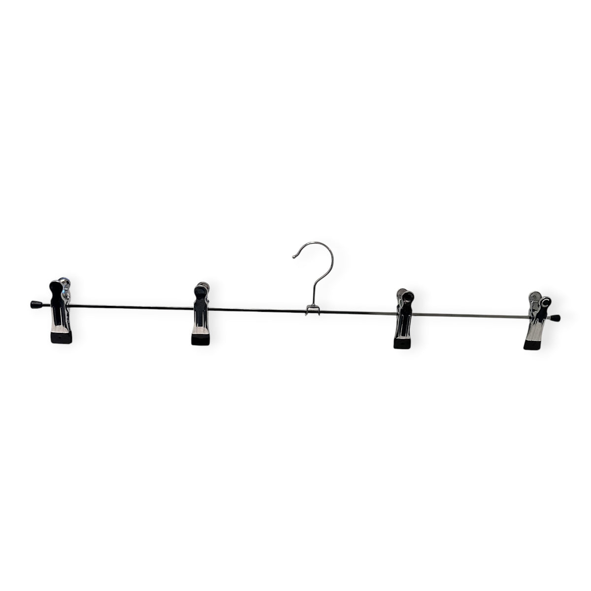 Metall-Klemmbügel (B 60 cm.) - 50 Stk. 4 Klemmen H 7 cm. Schwarz
