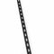 Sort Framework vægskinne 244 cm i butiksmiljø
