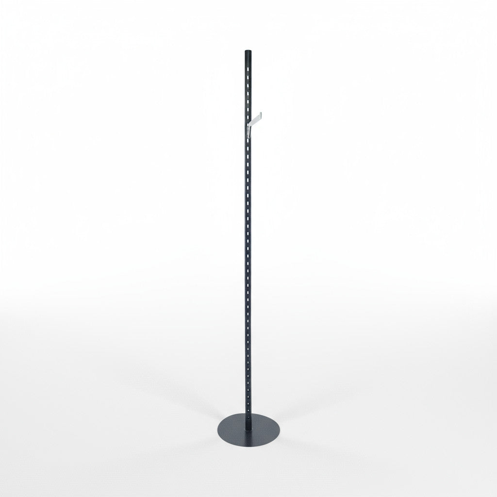 Schaufenster/Säulendisplay mit vorderem Scharnier. 60 mm, H 226 cm. Farbe wählbar.