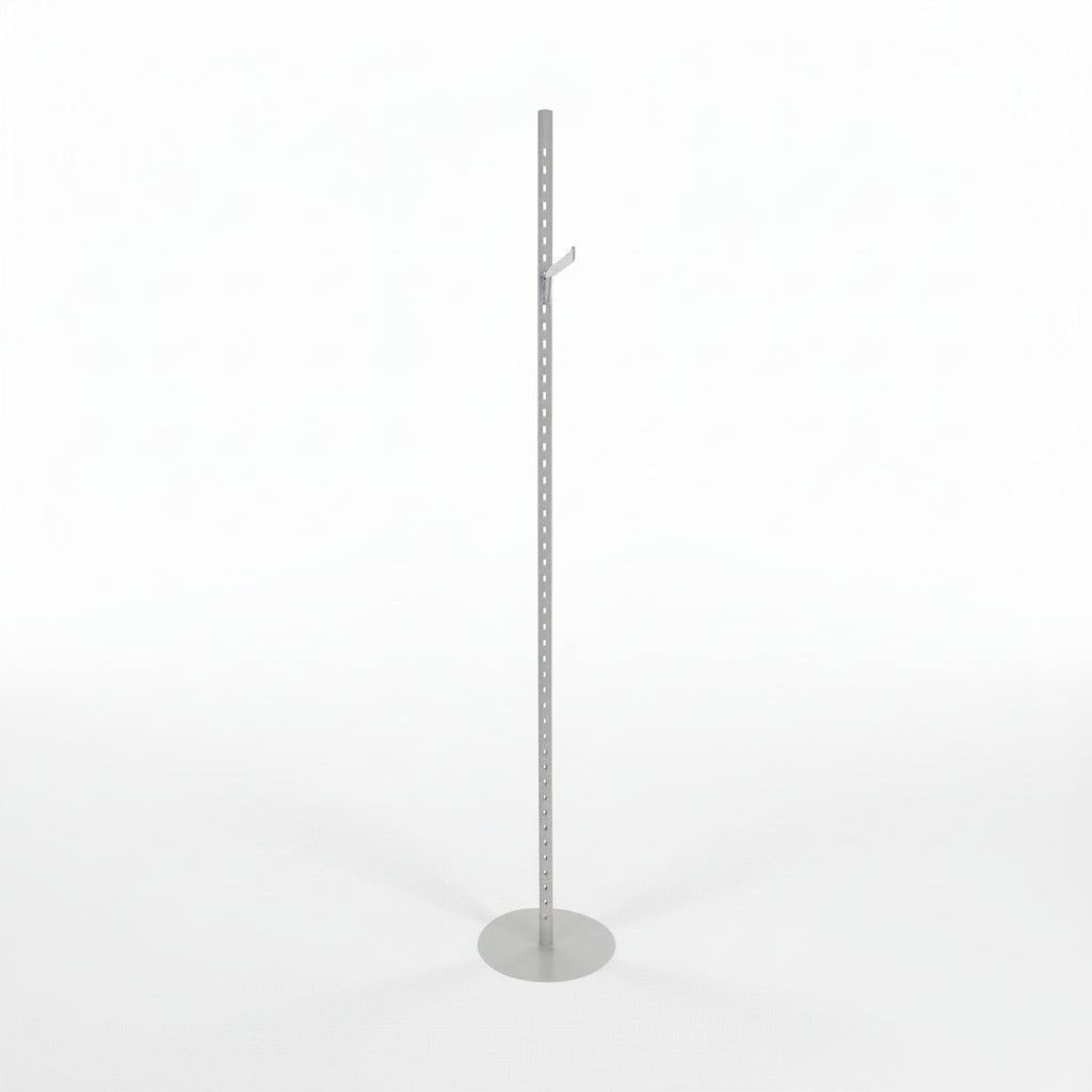 Schaufenster/Säulendisplay mit vorderem Scharnier. 40 mm, H 226 cm. Farbe wählbar.