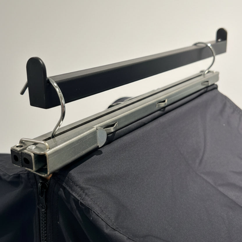 Kollektionstasche, mit Kofferverschluss, H120 cm. mit Tragegurt
