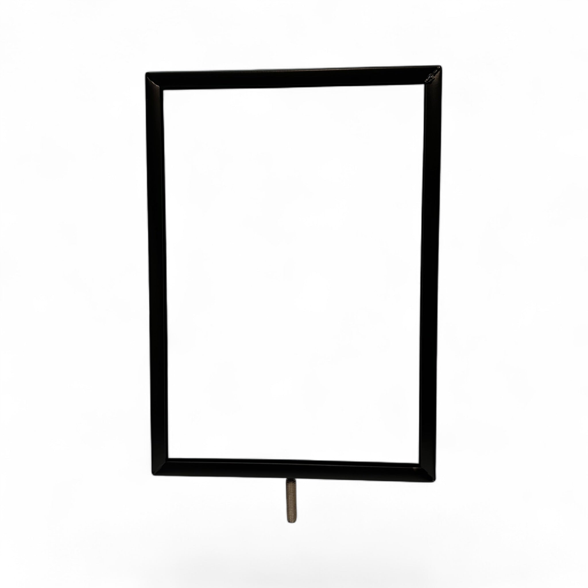 Schildrahmen, A4, Metall, schwarz
