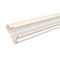 Nutleiste für Paneele, Kunststoff – Weiß, PVC, 120 cm