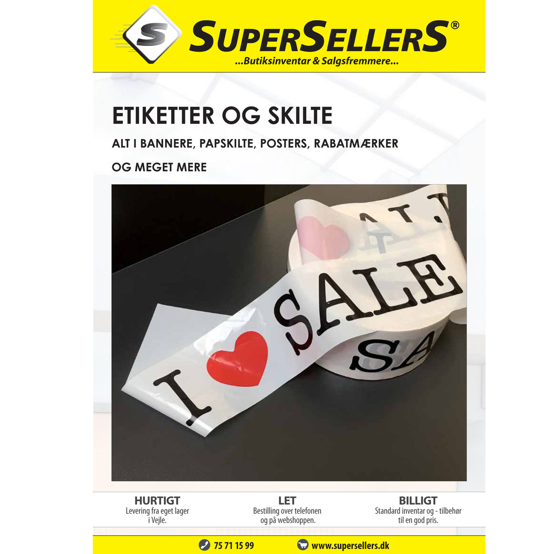 <strong>Etiketten und Schilder</strong>