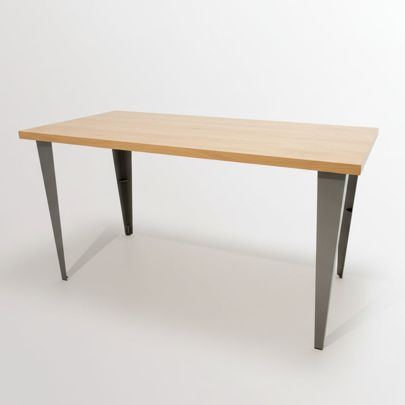 Maple Verkaufstisch, Ahorn, 120 x 80 x H87,5 - 94 cm. Wählen Sie Tischbeine