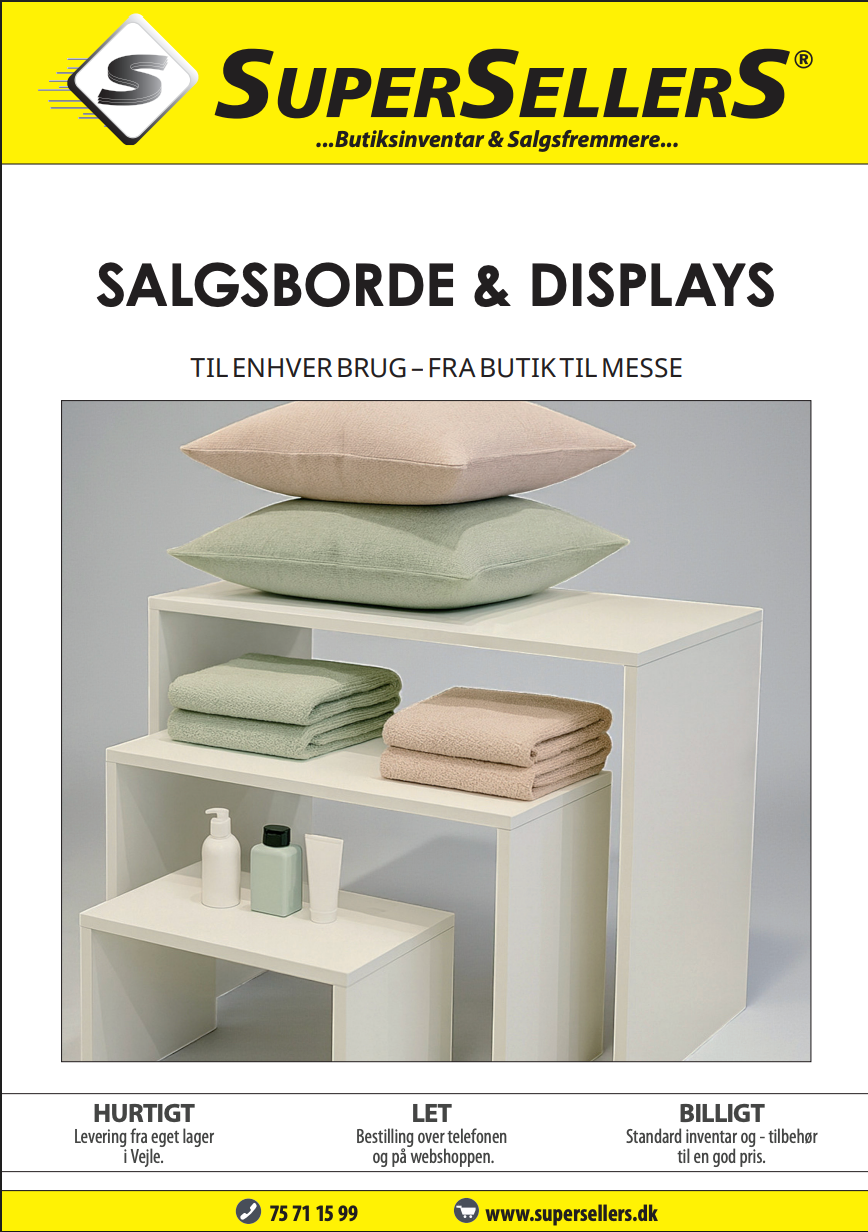 <strong>Verkaufstische</strong>