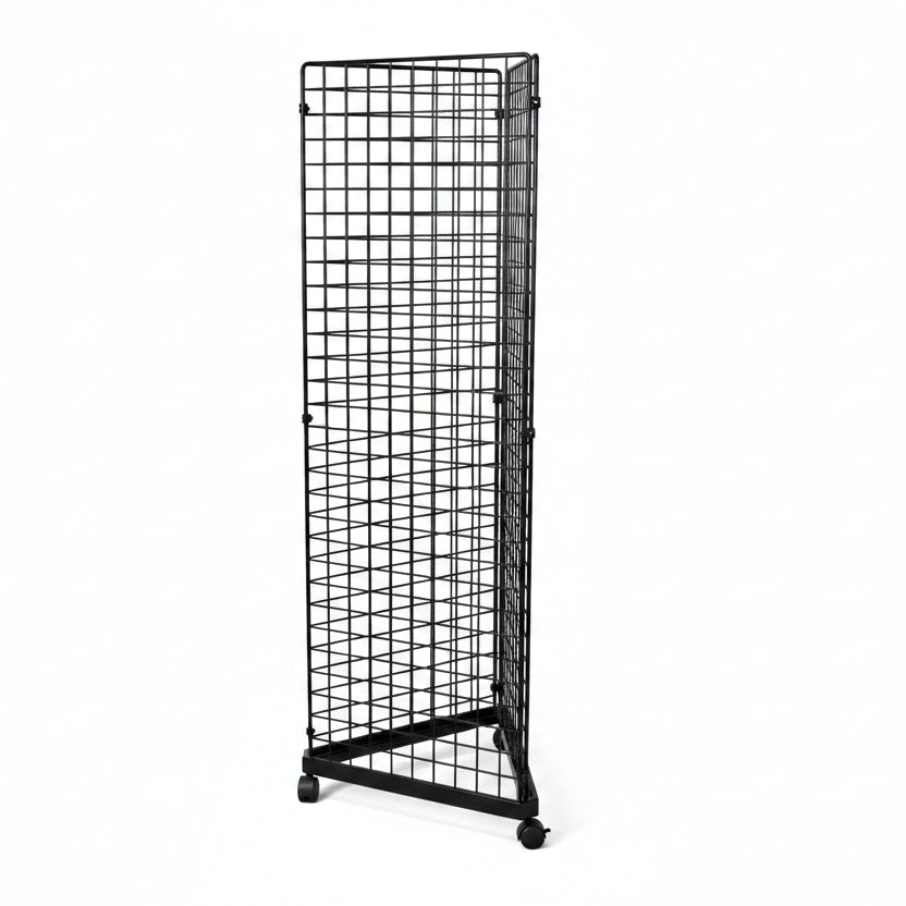 Dreieckiger Sockel für Grill – Schwarz