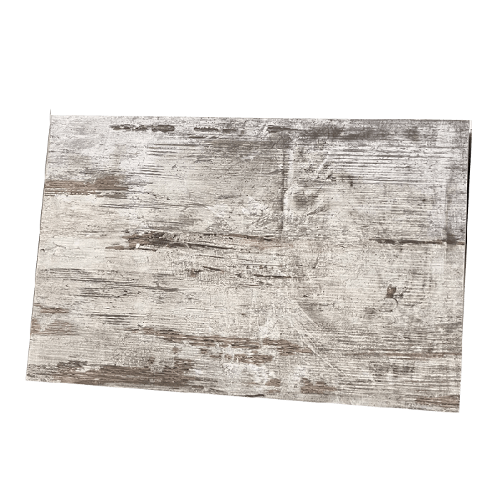 Melaminregal, gerade, Ulmenholzoptik – weiß pigmentiert, 18 mm, 60 x 40 cm