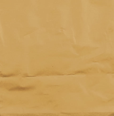 Goldfarbene Plastiktüte 22x30 cm
