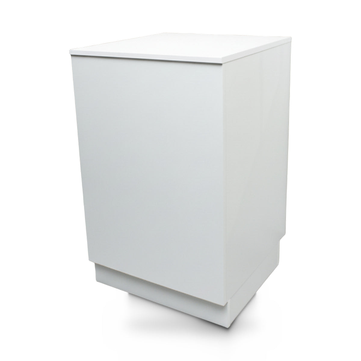 Basis Disk med 2 hylder. 60 x 60 x H96 cm. Vælg farve