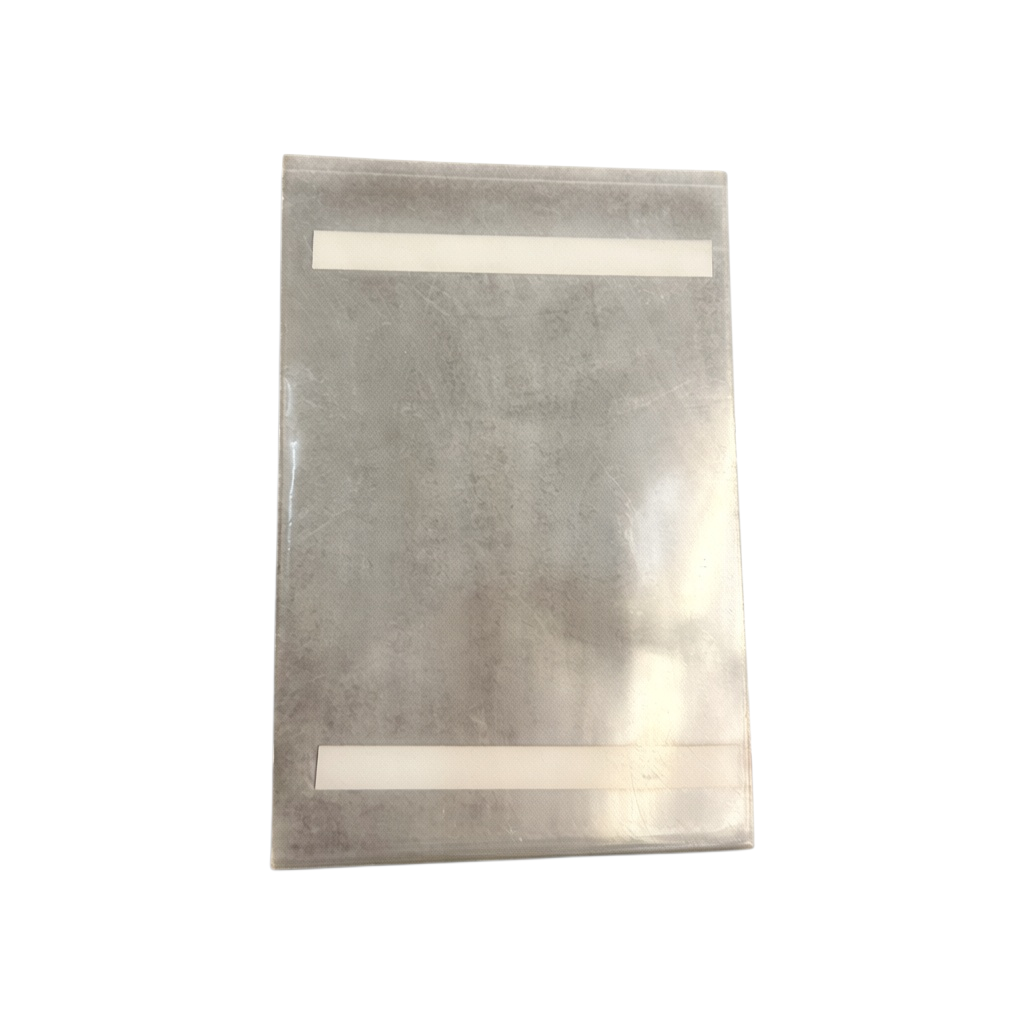 Schildtasche A5, für 1 Blatt, Acryl 2 mm, mit Klebeband