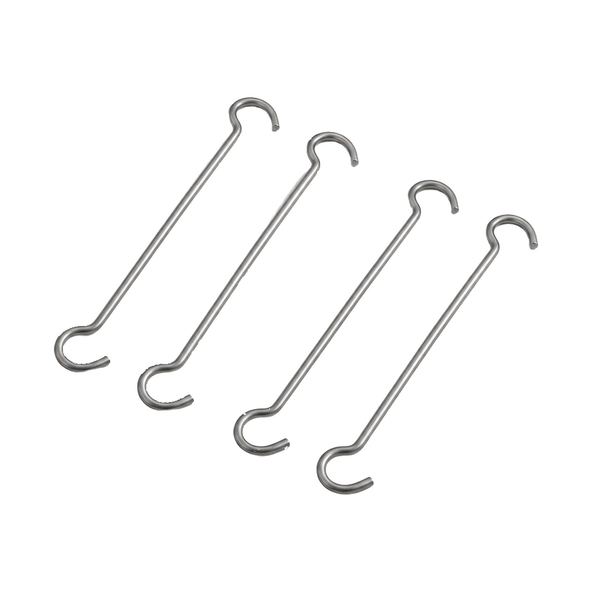 Dobbelt ophængskrog 15 cm. Pak m/ 4 stk.