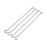 Dobbelt ophængskrog 41 cm. Pak m/ 4 stk.
