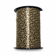 Geschenkband. Leopardenmuster. 10 x 225 mtr.