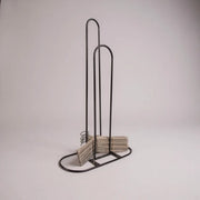 Kleiderständer, verchromt, H85 cm