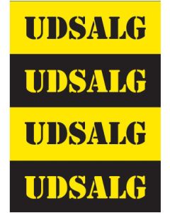 Basic - poster | plackat 50x70 - tekst: UDSALG