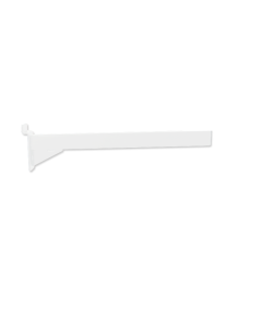 Grade Regalträge (35 cm) -  Lamellenwand - weiß