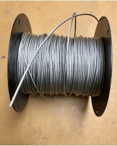Wire, med plast, Ø3 mm, pr. LBM